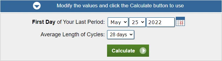 Ovulation Calculator